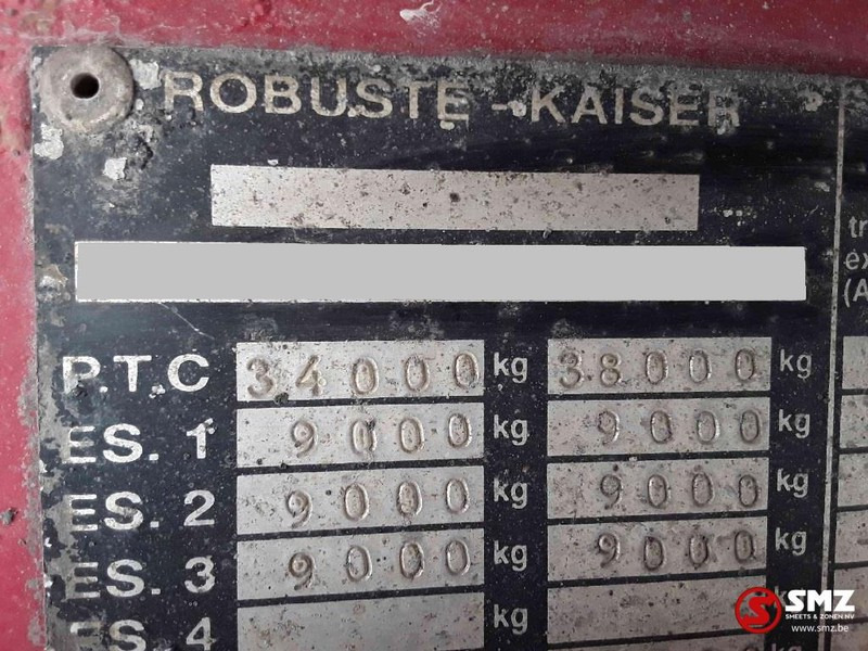 Επικαθήμενο ανατρεπόμενο Robuste Kaiser Oplegger ijzer/acier/iron: φωτογραφία 12