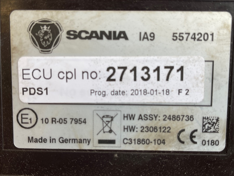 Ηλεκτρικό σύστημα για Φορτηγό SCANIA ECU DCS 2713171: φωτογραφία 3