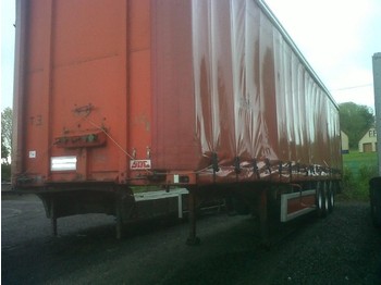 SDC Tri axle Curtainsider - Επικαθήμενο κουρτίνα
