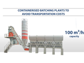 SEMIX SEMIX Compact Concrete Batching Plant 100 m³/h Containerised - Εργοστάσιο σκυροδέματος