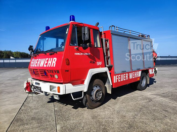  - STEYR 791 4x4 Feuerwehr Kran, Seilwinde & Lichtmast - Πυροσβεστικό όχημα