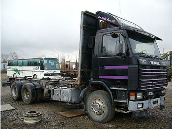 Scania 143 H, 6x4 - Φορτηγό σασί