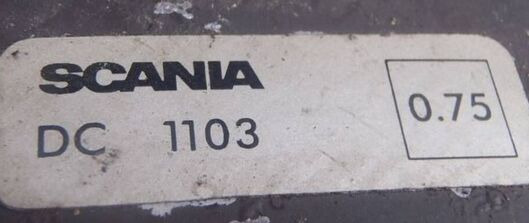 Κινητήρας για Φορτηγό Scania DC1103: φωτογραφία 2
