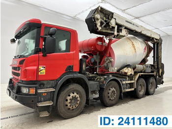 Scania P410 - 8x4 - Μπετονιέρα φορτηγό