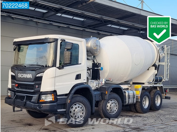 Scania P450 8X4 NEW! 10m3 Mixer Manual Euro 6 - Μπετονιέρα φορτηγό