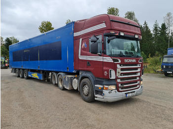 Φορτηγό μεταφοράς εμπορευματοκιβωτίων/ Κινητό αμάξωμα για τη μεταφορά χύδηνυλικών Scania R500: φωτογραφία 1