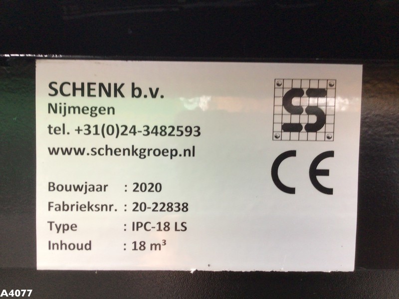 Κοντέινερ τύπου γάντζου Schenk Perscontainer 18m3: φωτογραφία 8
