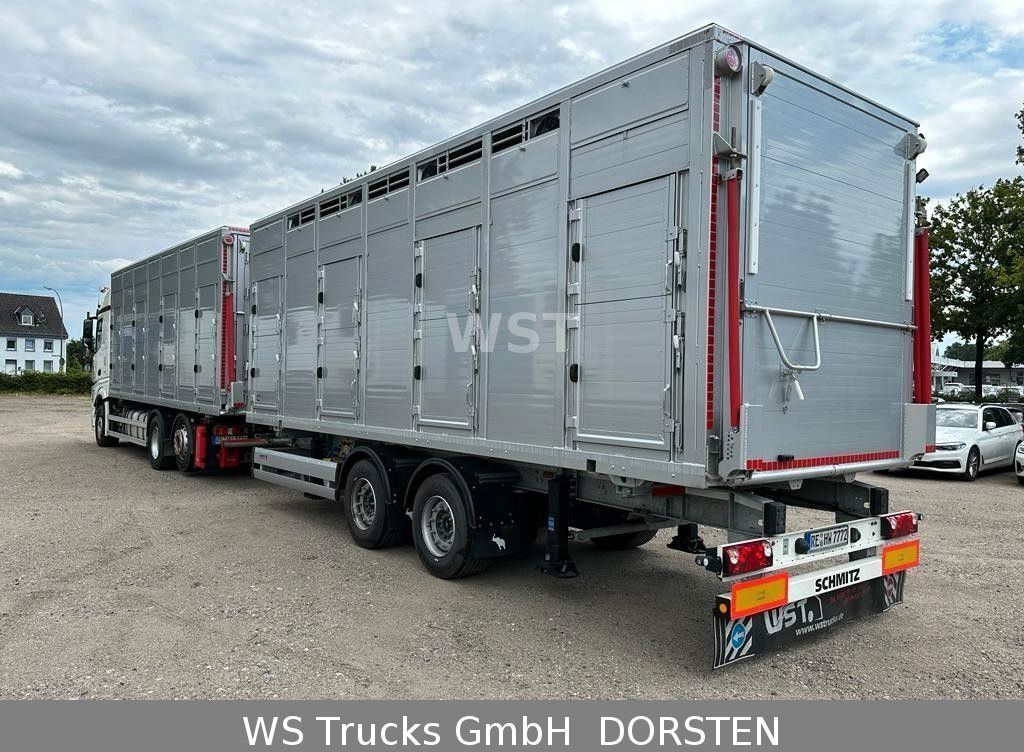 Ρυμούλκα μεταφορά ζώων Schmitz Cargobull BDF Menke Einstock "Neu Tandem: φωτογραφία 7