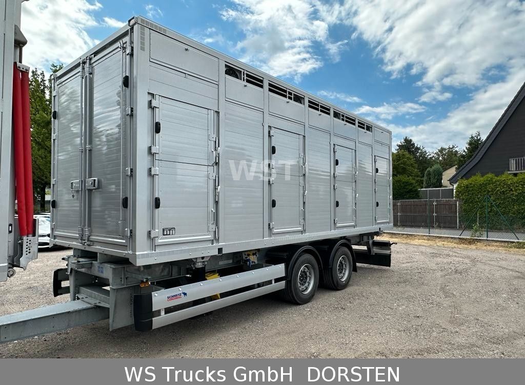 Ρυμούλκα μεταφορά ζώων Schmitz Cargobull BDF Menke Einstock "Neu Tandem: φωτογραφία 2