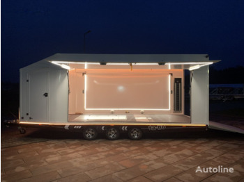 Καινούριο Ρυμούλκα αυτοκινητάμαξα TA-NO SPORT TRANSPORTER 55 PREMIUM enclosed car trailer 5.5 x 2.3 m: φωτογραφία 5