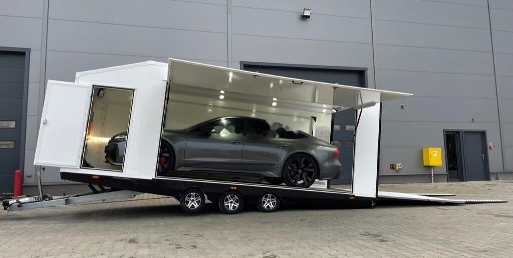 Καινούριο Ρυμούλκα αυτοκινητάμαξα TA-NO SPORT TRANSPORTER 55 PREMIUM enclosed car trailer 5.5 x 2.3 m: φωτογραφία 10