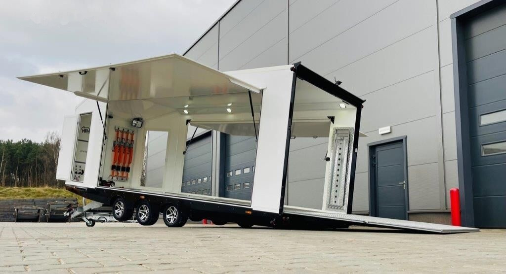 Καινούριο Ρυμούλκα αυτοκινητάμαξα TA-NO SPORT TRANSPORTER 55 PREMIUM enclosed car trailer 5.5 x 2.3 m: φωτογραφία 9