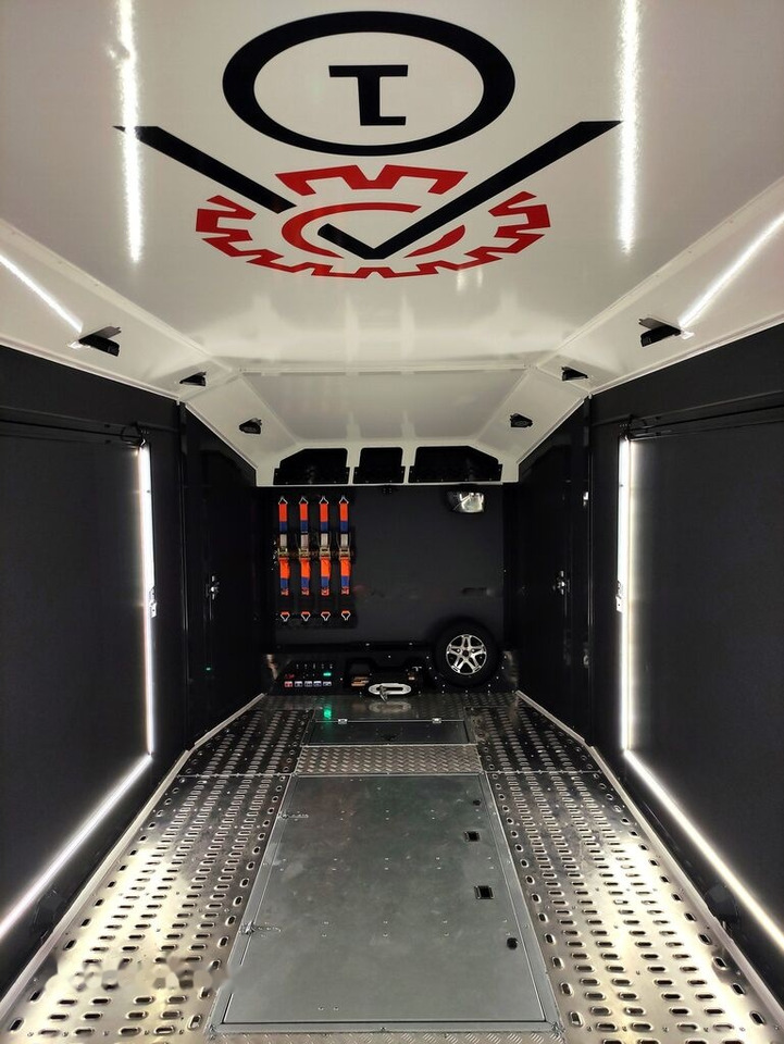 Καινούριο Ρυμούλκα αυτοκινητάμαξα TA-NO SPORT TRANSPORTER 55 PREMIUM enclosed car trailer 5.5 x 2.3 m: φωτογραφία 29
