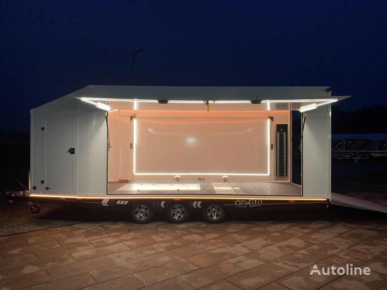 Καινούριο Ρυμούλκα αυτοκινητάμαξα TA-NO SPORT TRANSPORTER 55 PREMIUM enclosed car trailer 5.5 x 2.3 m: φωτογραφία 5