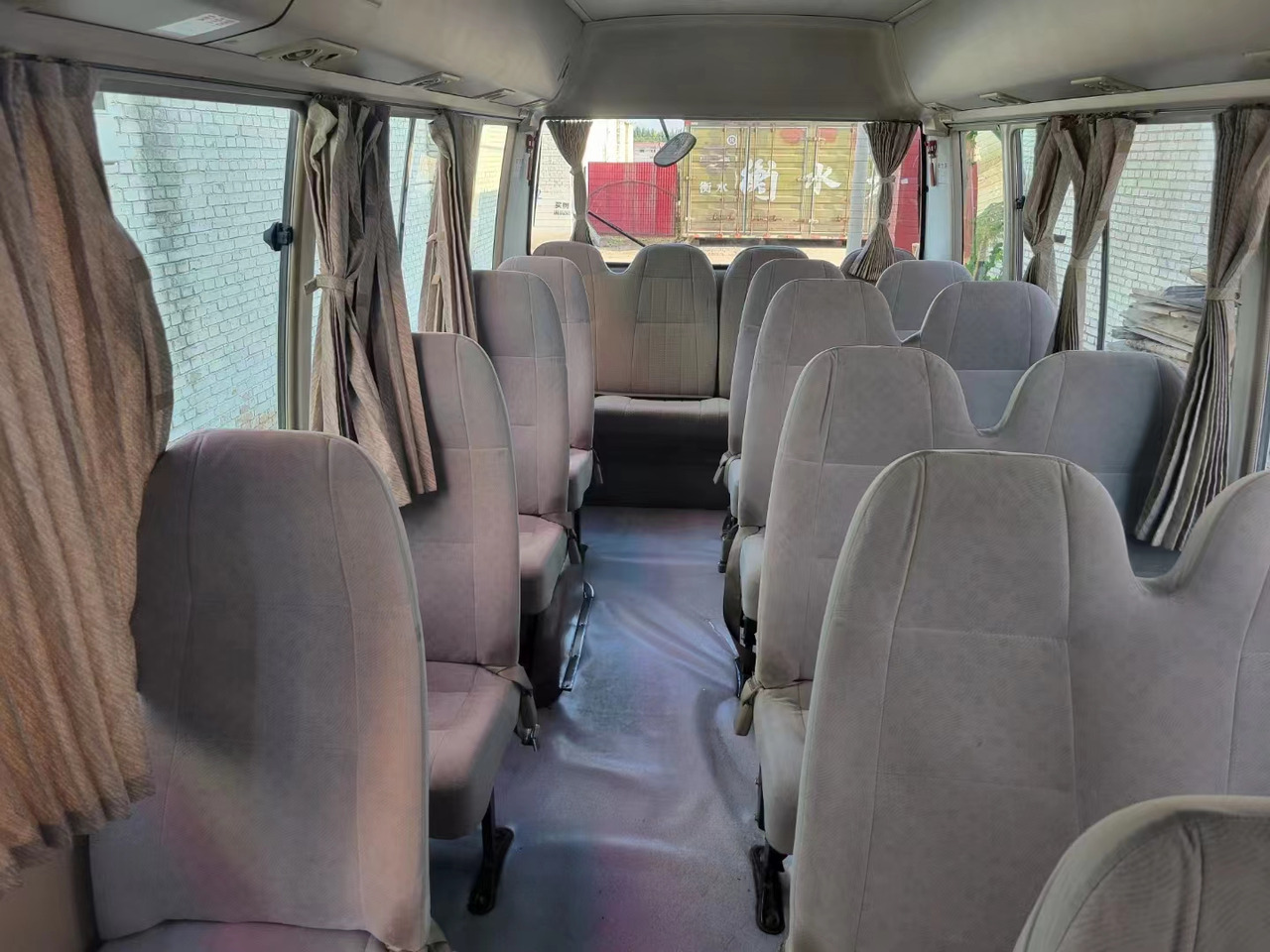 Μικρό λεωφορείο, Επιβατικό βαν TOYOTA Coaster city bus passenger bus van coach: φωτογραφία 5
