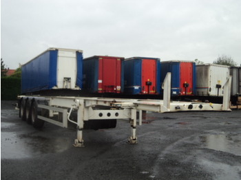TURBOS HOET Container chassis - Επικαθήμενο μεταφοράς εμπορευματοκιβωτίων/ Κινητό αμάξωμα