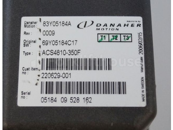Ηλεκτρονική μονάδα ελέγχου για Ανυψωτικό μηχάνημα Toyota/BT 220629-001 Danaher motion AC Superdrive motor controller 83Y05184A ACS4810-350F Rev 0009 sn. 0518409528162: φωτογραφία 2