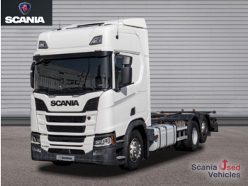 Φορτηγό μεταφοράς εμπορευματοκιβωτίων/ Κινητό αμάξωμα SCANIA R 450