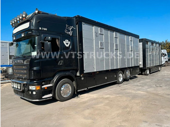 Φορτηγό μεταφορά ζώων SCANIA R 730