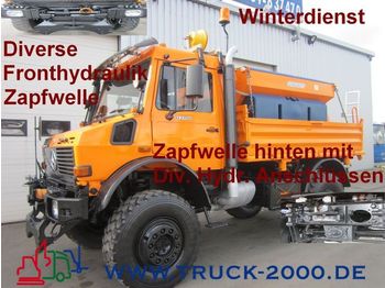 UNIMOG U 2150 Winterdienst Div Zapfwellen + Hydraulik - Σάρωθρο δρόμων