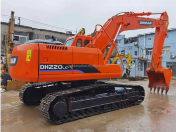 Ερπυστριοφόρος εκσκαφέας Used Doosan DH 220LC-7 crawler excavator  Doosan DH220 high-performance excavator in China for hot sale: φωτογραφία 5