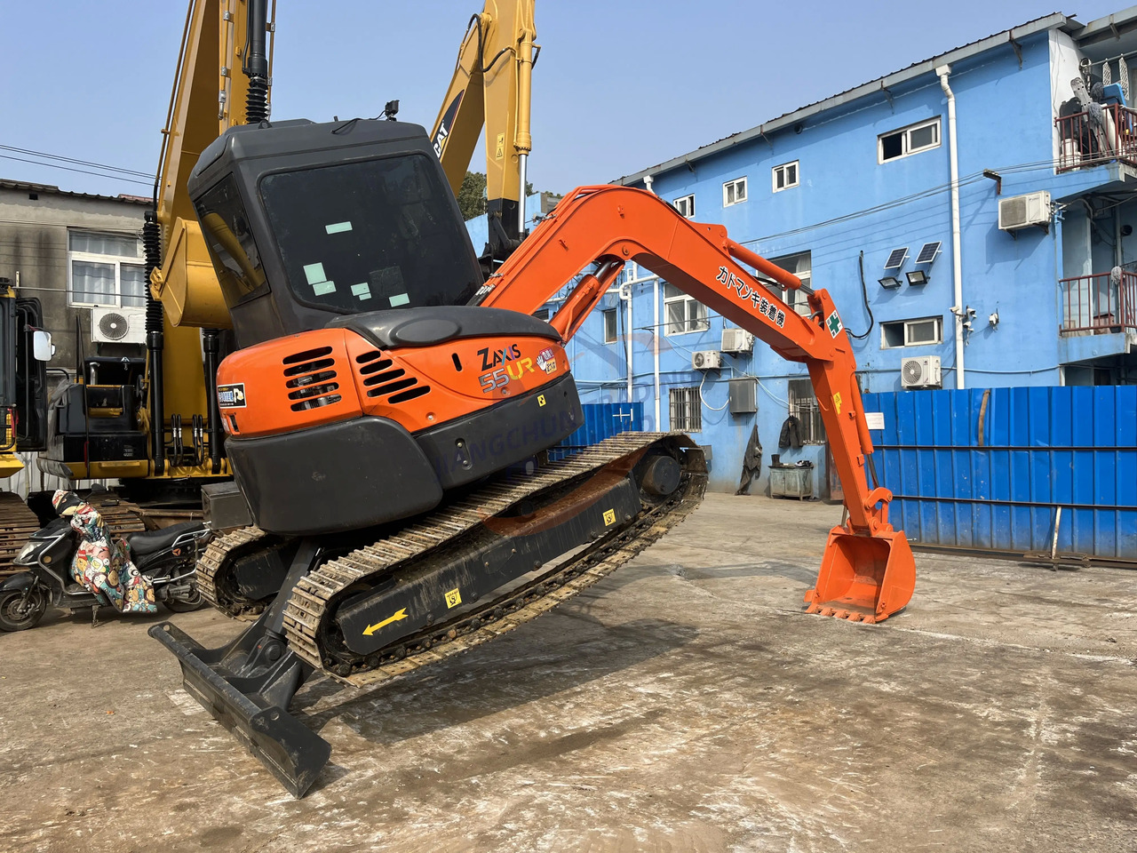Μίνι εκσκαφέας Used Hitachi excavator ZX55UR in good condition for sale: φωτογραφία 3