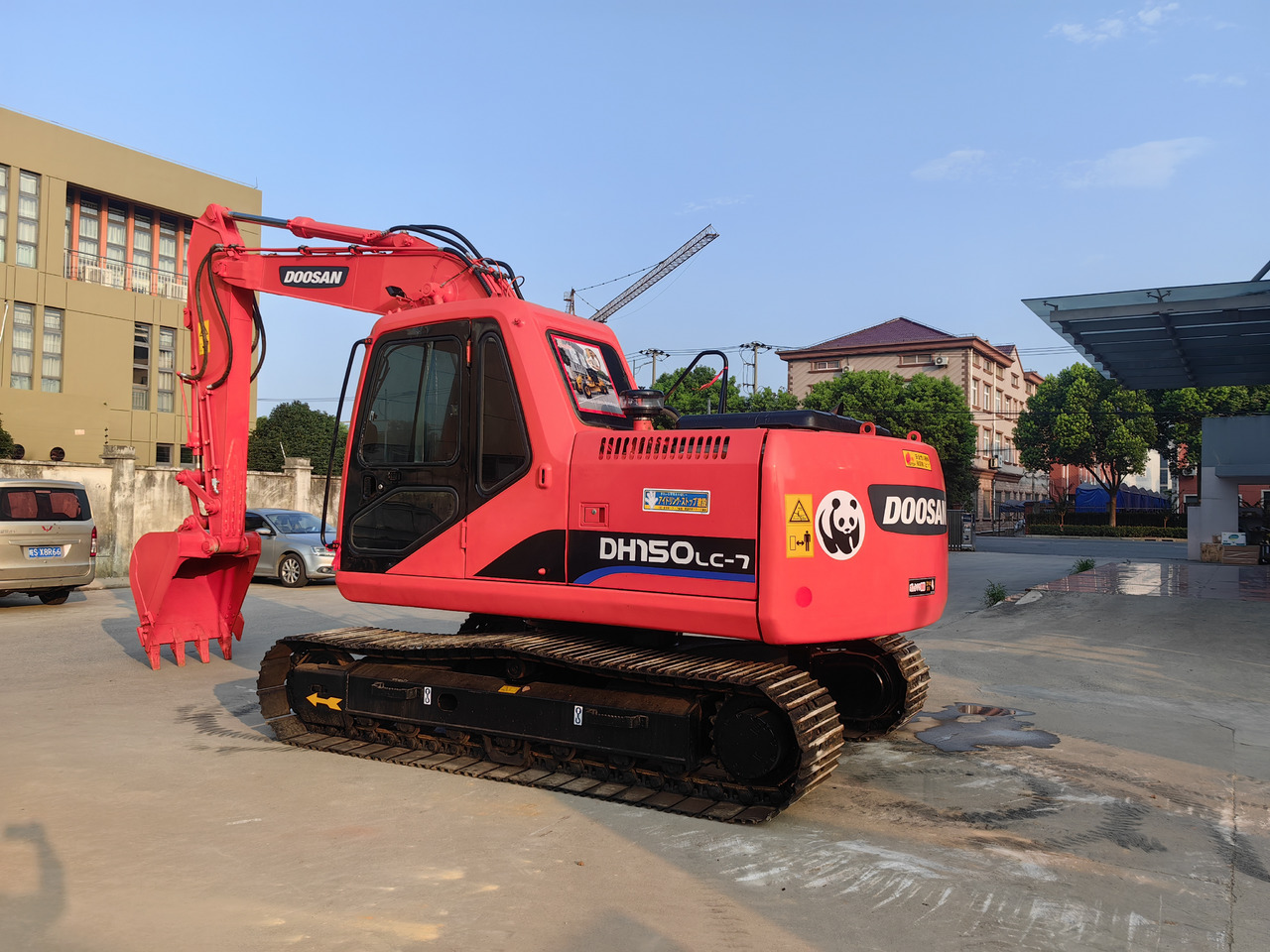 Ερπυστριοφόρος εκσκαφέας Used brand excavator doosan dh150-7 crawler small excavator for sale: φωτογραφία 6