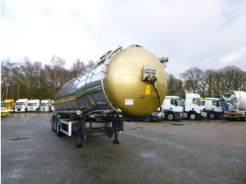 Επικαθήμενο βυτίο για τη μεταφορά χημικών ουσιών Van Hool Chemical tank inox 30 m3 / 1 comp ADR 12/03/2024: φωτογραφία 2