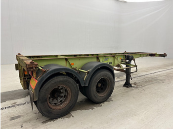 Επικαθήμενο μεταφοράς εμπορευματοκιβωτίων/ Κινητό αμάξωμα Van Hool Skelet 20 ft: φωτογραφία 4
