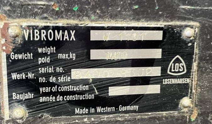 Οδοστρωτήρες Vibromax W1101: φωτογραφία 21
