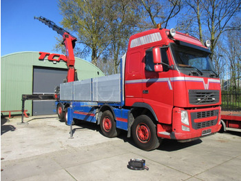 Φορτηγό με γερανό Volvo FH 13.540 8x2 3-Steering / Euro 5 / HMF 40T 8x Hydraulisch: φωτογραφία 1