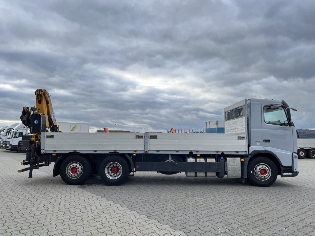 Φορτηγό με γερανό, Φορτηγό με ανοιχτή καρότσα Volvo FH 460 6x2  Effer 130 LSV | Lenk- Liftachse AHK: φωτογραφία 11