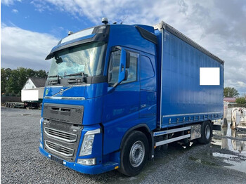 Φορτηγό μουσαμάς Volvo FH 500 Edscha Gardine Stapleraufnahme AHK: φωτογραφία 1