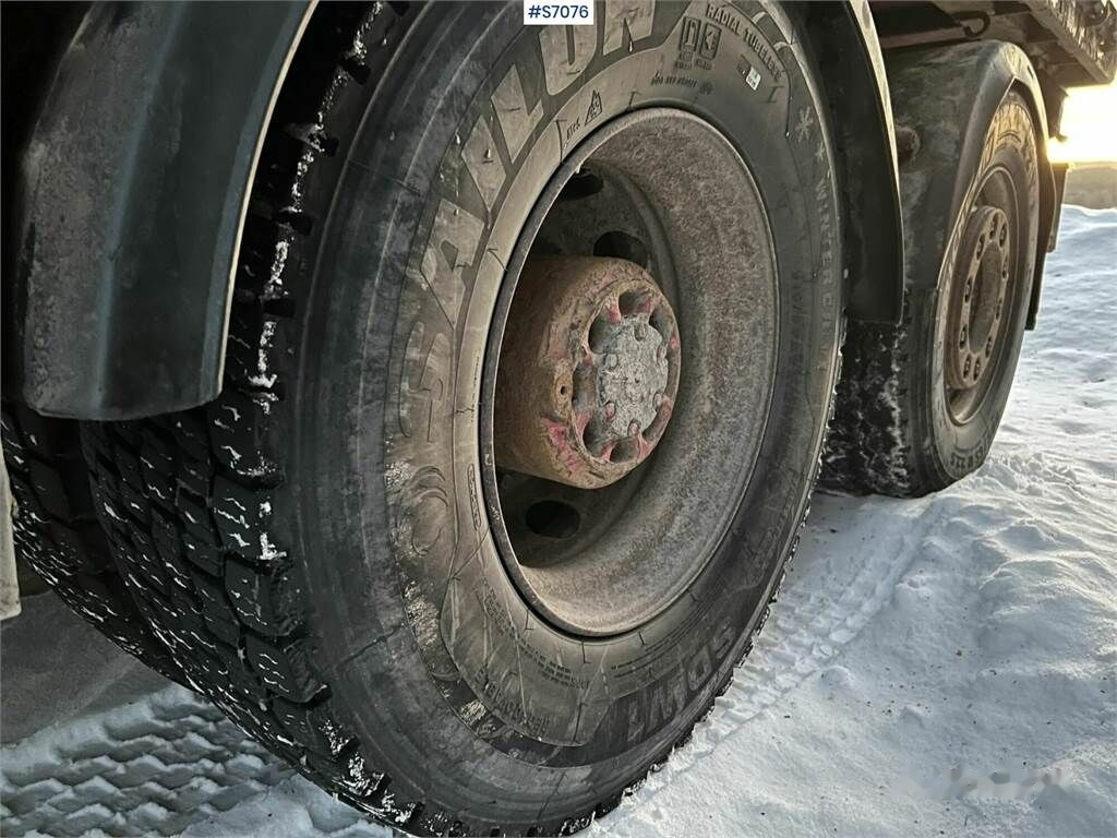 Φορτηγό με ανοιχτή καρότσα, Φορτηγό με γερανό Volvo FM 400 6*2 Crane Truck with tiltable flatbed + Pal: φωτογραφία 26