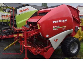 WELGER RP420 Master - Χορτοδετική μηχανή στρόγγυλης μπάλας
