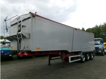 Wilcox Tipper trailer alu 52 m3 + tarpaulin - επικαθήμενο ανατρεπόμενο