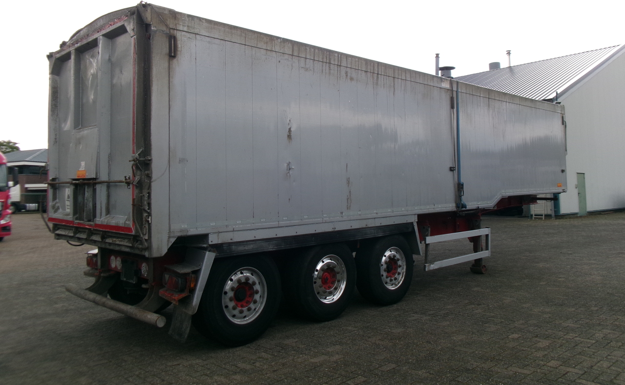 Επικαθήμενο ανατρεπόμενο Wilcox Tipper trailer alu 52 m3 + tarpaulin: φωτογραφία 4