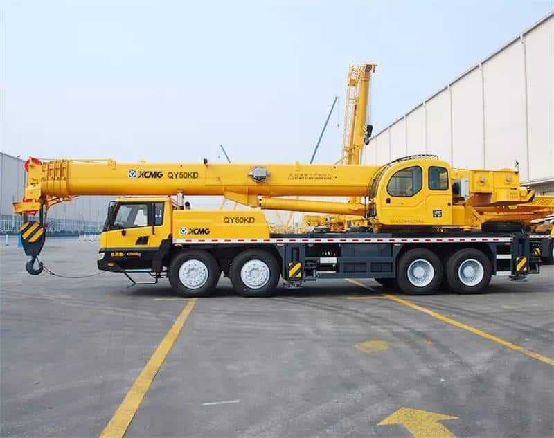 Τηλεσκοπικός γερανός XCMG OEM Manufacturer Used Truck Cranes Crane 50 Ton QY50KD: φωτογραφία 2