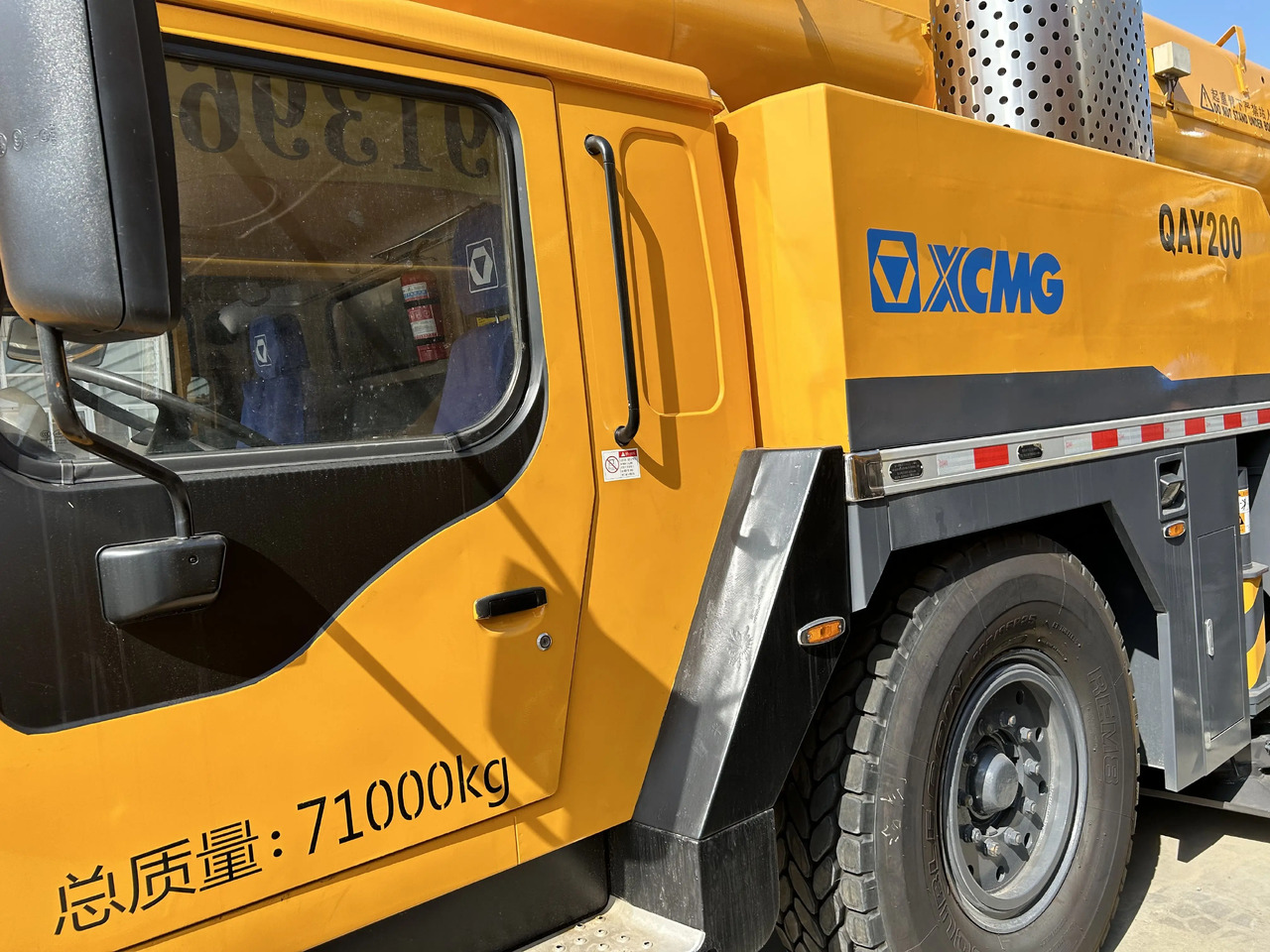 Γερανός παντός εδάφους XCMG Official Most popular 200 ton used all terrain crane QAY200 in stock price: φωτογραφία 23