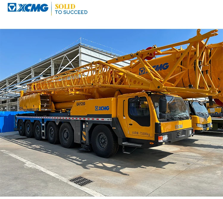 Γερανός παντός εδάφους XCMG Official Most popular 200 ton used all terrain crane QAY200 in stock price: φωτογραφία 7