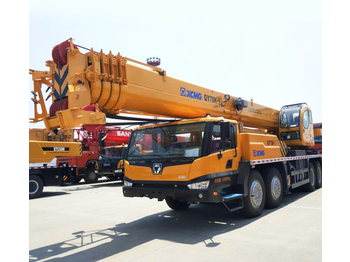 Καινούριο Τηλεσκοπικός γερανός XCMG Official QY70K-I 70 ton construction heavy lift hydraulic mobile used truck crane price: φωτογραφία 2