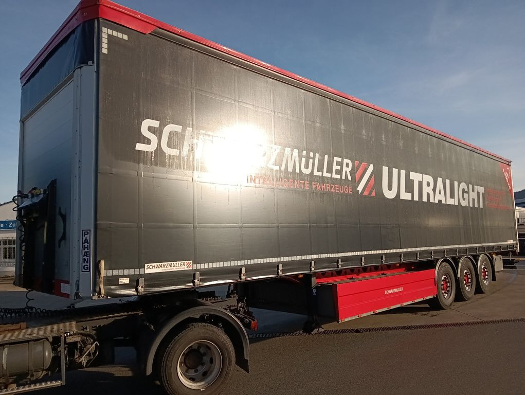 Schwarzmüller 3-A-ULTRALIGHT-Pal-Kiste Liftachse SAF 5680kgTÜV  - Επικαθήμενο κουρτίνα: φωτογραφία 5