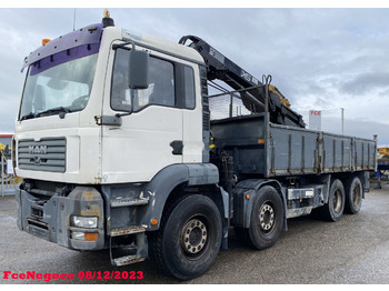 MAN TGA 32.390 / Hiab166 Sans Procedures - Φορτηγό ανατρεπόμενο: φωτογραφία 1