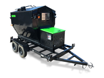 TICAB Asphalt Hot Box HB-2, termiskais bunkurs asfaltam - Μηχανών ασφάλτου: φωτογραφία 1