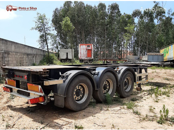 Pacton TXC339 - Επικαθήμενο μεταφοράς εμπορευματοκιβωτίων/ Κινητό αμάξωμα: φωτογραφία 1