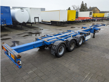 Pacton TXC343 MULTI 3-Axles BPW - NGP GENSET (NOT RUNNING) - LiftAxle - 5400kg - All Connections - 06/2024APK (O1653) - Επικαθήμενο μεταφοράς εμπορευματοκιβωτίων/ Κινητό αμάξωμα: φωτογραφία 1