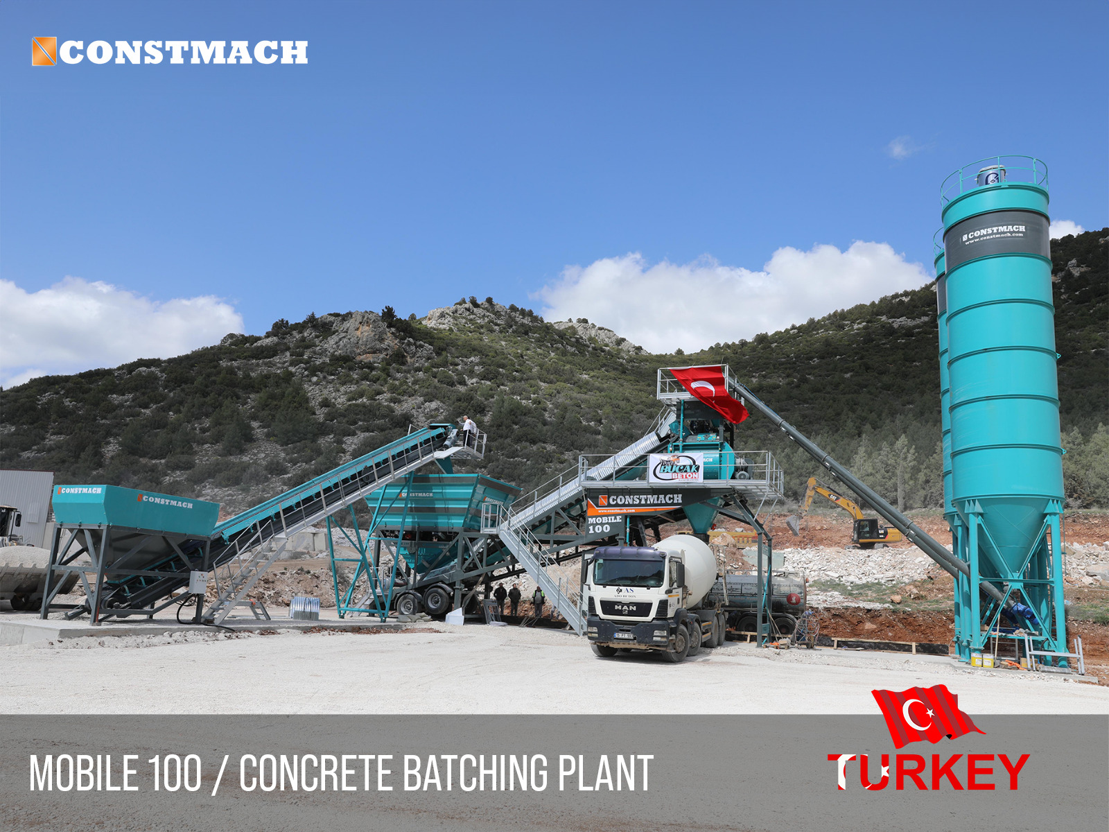 Constmach Concrete Batching Plants & Crushing and Screening Plants - Κατασκευή μηχανήματα - νέο undefined: φωτογραφία 12