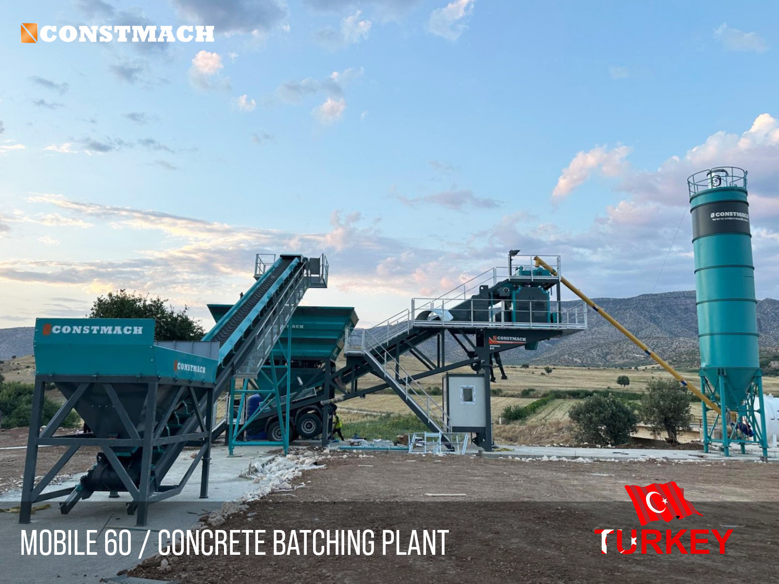 Constmach Concrete Batching Plants & Crushing and Screening Plants - Κατασκευή μηχανήματα - νέο undefined: φωτογραφία 7