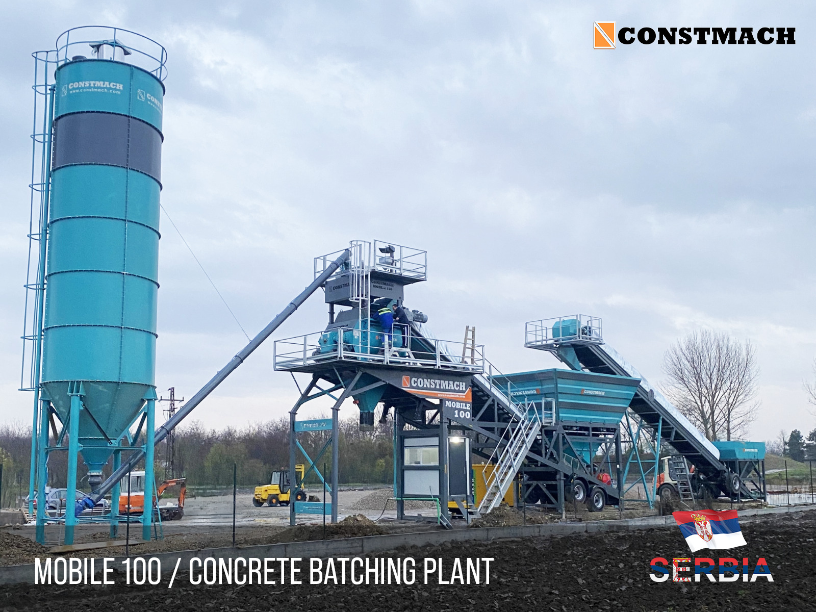Constmach Concrete Batching Plants & Crushing and Screening Plants - Κατασκευή μηχανήματα - νέο undefined: φωτογραφία 11