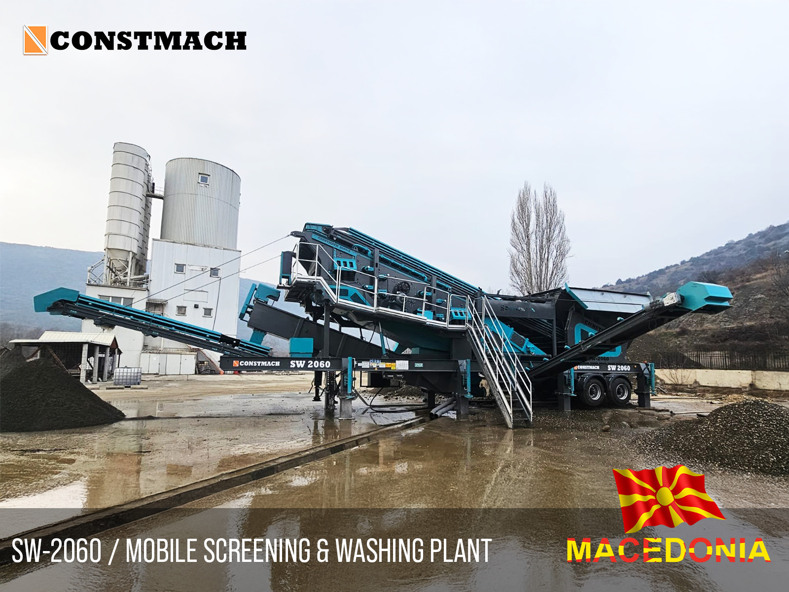 Constmach Concrete Batching Plants & Crushing and Screening Plants - Κατασκευή μηχανήματα - νέο undefined: φωτογραφία 27